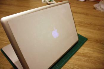 Not completely opaque.