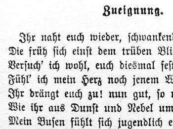 Goethe in Fraktur